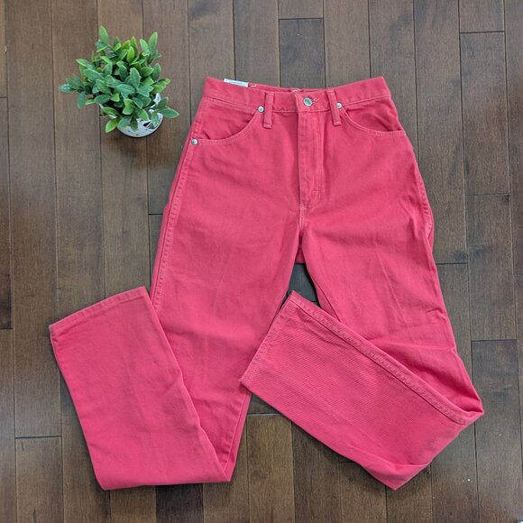 WRANGLER RED WASH VNTAGE 1970s/80s JEANS - Picture 5 of 5